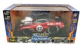 VINTAGE SEALED Maisto Muscle Machine 1969 Chevrolet Camaro 1:24 Scale Di... - £47.30 GBP