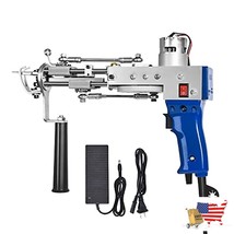 Tufting Gun Cut Pile Rug Electric Carpet Weaving Flocking Machine Handheld Knit - $227.67