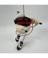 Golf Ball Golfer With Scottish Cap Christmas Ornament 4 Inches - $9.99