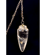 Satyaloka satyamani azeztulite quartz   pendulum  synergy 12 crystal #7666 - $645.94 MXN