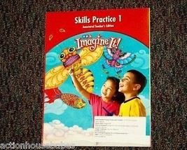 SRA Imagine It! SKILLS PRACTICE 1 - Annotated Teacher&#39;s Edition - Kindergarten - £11.70 GBP