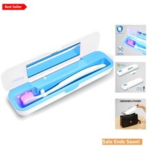 Universal Fit Portable Toothbrush Sanitizer - AA Battery &amp; USB-C Power O... - $37.57