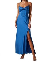 Astr cannes dress in Denim Blue - size M - £74.83 GBP