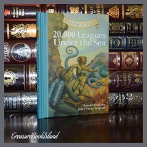 20,000 Leagues Under the Sea Jules Verne New Illustrated Collectible Hardcover - £10.85 GBP