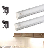 2 pack Under cabinet LED light 24 inches + UL Power supply for kitchen w... - £39.93 GBP