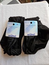 2 Pack Scunci Everyday &amp; Active Super Comfy Headwrap, Black, Solid - $11.95
