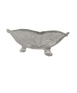 Fostoria Meadow Rose Footed Bon Bon Dish Baroque Blank Etch 328 1936 - 1975 - £18.59 GBP