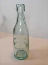 Blob Top Soda Bottle Edward Simonson Freehold NJ slug plate 1890s  EXCEL... - £30.82 GBP