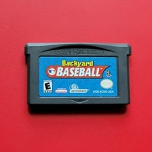 Backyard Baseball Nintendo Game Boy Advance Authentic Saves - $16.80