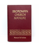 Broadman Church Manual - Howard Foshee - Nashville Tennessee - 1973 Edition - $168.68 MXN
