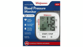 Blood Pressure Monitor, One-Size Cuff, Auto Arm, Walgreens - £21.69 GBP