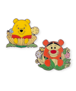 Winnie the Pooh Disney Pin: Spring Flower Pooh and Tigger - $68.24 CAD