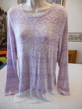 Women&#39;s  Liz Claiborne Xanadu Orchid Long Sleeve Shirt Sweater Size PX-Large NEW - £17.44 GBP