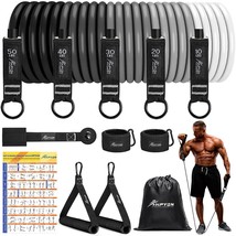 Resistance Bands Set, Exercise Bands, Workout Bands, 5 Tube Fitness Band... - £29.89 GBP