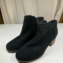 Koolaburra by UGG Thia Black Ankle Booties Heels Side Zip Women&#39;s Size 8... - $32.25