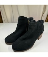Koolaburra by UGG Thia Black Ankle Booties Heels Side Zip Women&#39;s Size 8... - $614.02 MXN