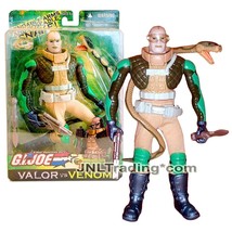 Year 2006 GI JOE Real American Hero Valor vs Venom 12 Inch Figure - COIL CRUSHER - £67.93 GBP