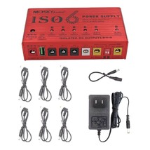 Mosky ISO-6 Guitar Effects Pedal Power Supply For 9V 12V 18V Isolated Ou... - $44.80