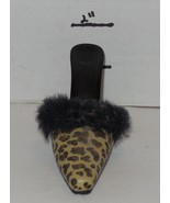 AVON “All Dressed Up” Leopard Print Mule Shoe &amp; Handbag Set of 2 Fashion... - $25.72