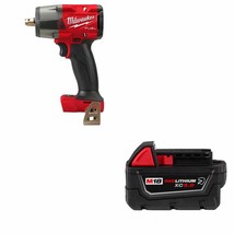 Milwaukee 2962P-20 M18 FUEL Impact Wrench w/ FREE 48-11-1850R M18 XC5.0 Battery - £312.11 GBP