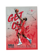 2018-19 Panini NBA Hoops Get Out The Way James Harden #GOW-2 Houston Roc... - $1.95