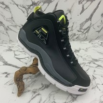 Men’s Fila Grant Hill 2 Black | Grey | Lime Green Sneakers - £139.88 GBP