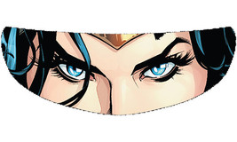 Wonder Woman Perforated Motorcycle Helmet Visor Tint Shield Sticker Decal - £18.34 GBP
