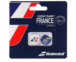 Babolat Loony Damp France 2pcs Dampener Tennis Racquet Country NWT 700048-331 - $17.91