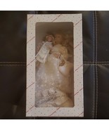 NIB Dillard&#39;s Trimmings Blonde Porcelain Doll Tree Topper with Baby Doll... - £22.28 GBP