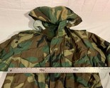 M-65 MILITARY BDU WOODLAND COLD WEATHER FIELD COAT JACKET W/ HOOD SMALL ... - $35.63
