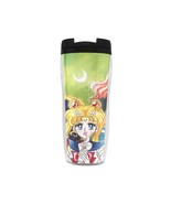 Sailor Moon Inner Scouts Anime Manga Reusable Coffee Cup (11 Oz)  - £14.92 GBP