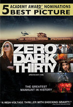 &quot;Zero Dark Thirty&quot; Dvd (New Sealed) Starring: Jessica Chastain, Jason Clarke - £7.97 GBP