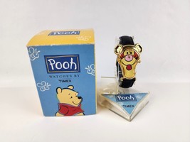 Vintage Timex &amp; Winnie The Pooh Tigger Watch leather Band Head Shape - n... - £58.91 GBP