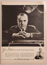 1946 Print Ad RCA Victor Records Jose Iturbi Plays Famous Chopin Polonaise - £10.91 GBP