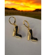 Elegant High Heel Rhinestone Earrings - Retro Style Ear Adornments - €6,76 EUR