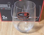 Riedel Wine Glasses, Set of 2   0-Cabernet &amp; Merlot Tumblers - £20.03 GBP