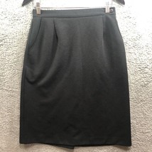 Petite Concept By Devon VTG Skirt Black Size 12 - $10.40