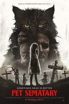 Stephen King&#39;s Pet Sematary Movie Poster | 2019 | 11x17 | NEW | USA - £12.57 GBP