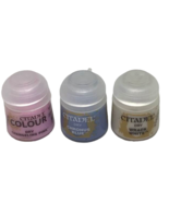 Citadel Colour Paint Dry Changeling Pink Chronus Blue Wrack White Lot 3 NEW - €18,93 EUR