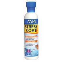 API STRESS COAT Aquarium Water Conditioner 8-Ounce Bottle - £11.52 GBP