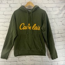Cabela’s Sweatshirt Hoodie Pullover Green Mens Sz S Hunting Fishing - £19.46 GBP