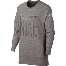 Nike sweatshirt Small women&#39;s colorblock crewneck pullover gray Dri-Fit - $34.65