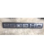 2 Pack Chrome 2500HD Decal Emblem Car Fender Door Tailgate Badge - $24.37 CAD