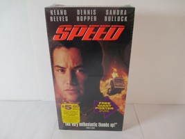 Speed - VHS, 1994 Keanu Reeves Sandra Bullock Factory Sealed - £27.45 GBP