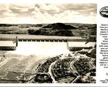 RPPC Overhead View of Grand Coulee Dam WA Washington Postcard 1947 UNP - $3.91