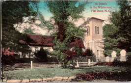 St Johns in the Wilderness Flat Rock North Carolina Vintage Postcard B4 - £6.58 GBP