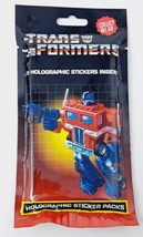 Transformers Holographic Sticker Pack - 5 Stickers Hasbro 2020 Surreal O... - $9.38