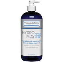 TitanMen Hydro-Play Water Based Glide 32oz - £21.41 GBP