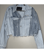 Musium Div. Frayed Patchwork Denim Jacket - $58.80