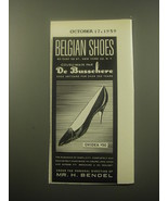 1959 De Busschere Ovidea Shoes Advertisement - £11.79 GBP